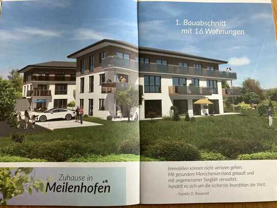 Erstbezug: Exklusive 3-Zimmer-Wohnung in Meilenhofen