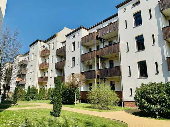 reizvolle 2-Raum-Wohnung Balkon in Gohlis