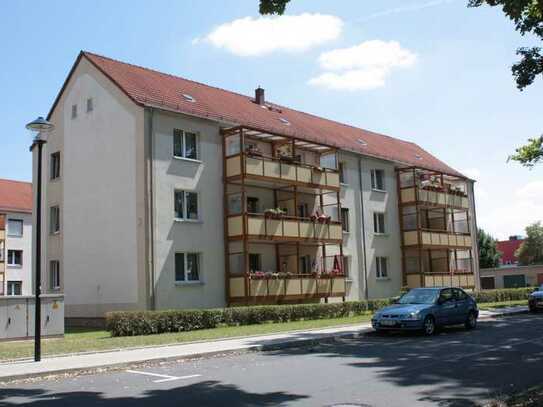 3-Raum-Stadtwohnung mit Balkon in Muldennähe