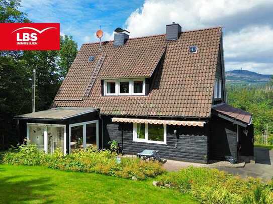 Willkommen im Oberharz! Alleinlage am Waldrand mit Blick zum Wurmberg!