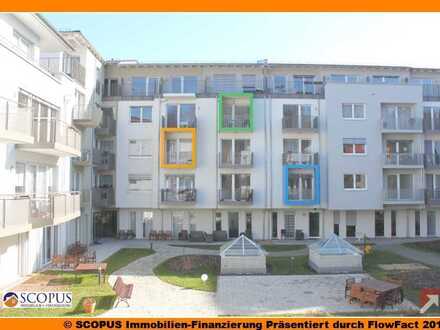 Große 1-Raum-Wohnung mit Balkonausrichtung zur Parkanlage * Anmietung mit Betreuungsvertrag