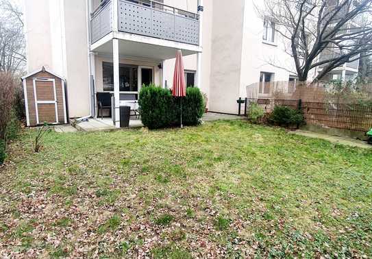 "Idyllisches Wohnen in Niederursel: 3-Zimmer-Wohnung mit Garten, Terrasse und moderner Ausstattung"