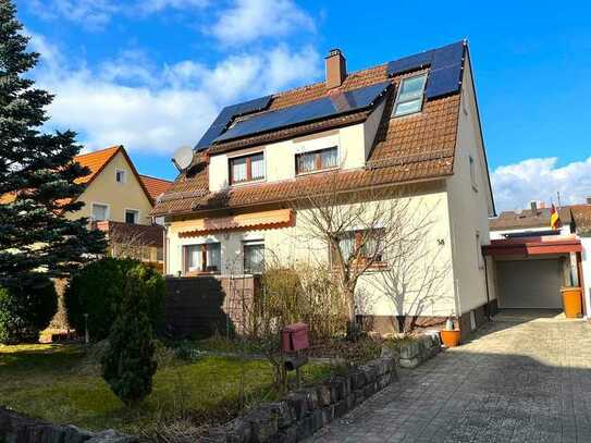 Steinheim- Einfamilienhaus in ruhiger Wohnlage mit Photovoltaik, Garten u. Garage zu verk.