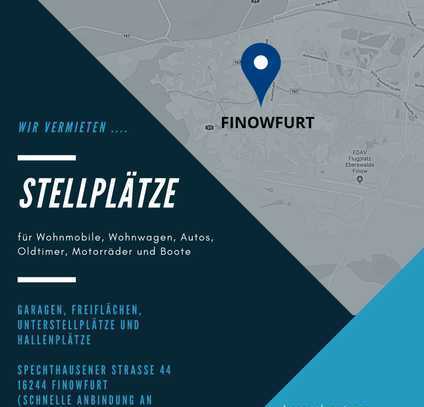 STELLPLÄTZE, GARAGEN, FREIFLÄCHEN, UNTERSTELLPLÄTZE, HALLENPLÄTZE UND LAGERCONTAINER