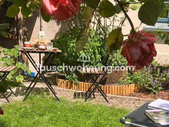 Tauschwohnung: 3,5 Z Gartenwohnung in schönster Nordstadt für 2-3 Zimmer