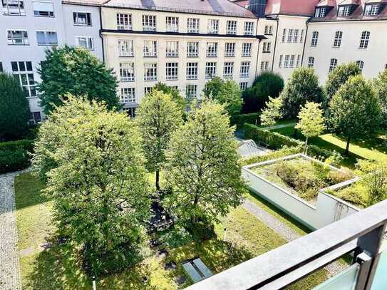 *** Altbogenhausen *** Modernes Stadtdomizil mit 3- Zimmern und Süd Balkon zum Innenhof