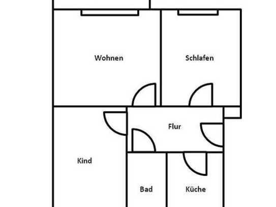 Schöne 3-Zimmer-Wohnung in Dresden