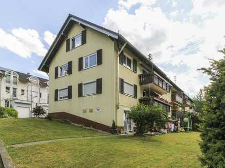 Vermietete 3-Zimmer-Wohnung mit Terrasse und Garagenstellplatz in ruhiger Lage