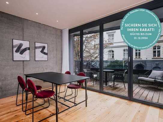 2-Zimmer-Wohnung mit Smart-Home-System und Süd-Balkon