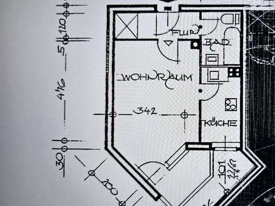 Wo das Leben so spielt - schöne 1-Zimmer-Single-Wohnung