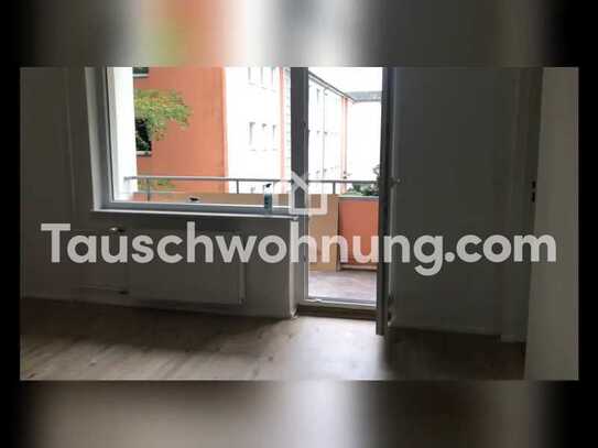 Tauschwohnung: schöne, gemütliche 2 Zimmer Wohnung im Grünen mit Balkon