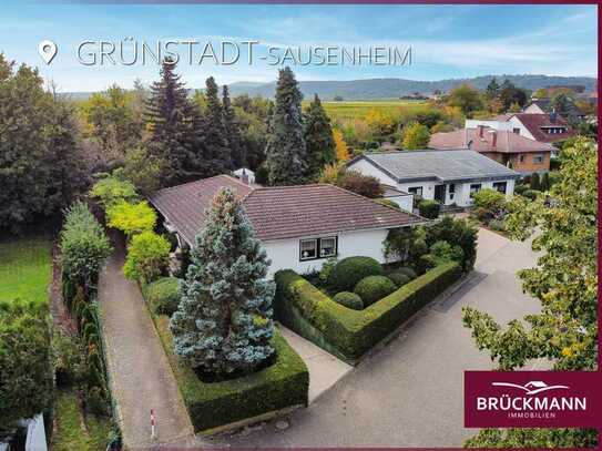 Gepflegter Bungalow am Weinberg: Ihr neues uneinsehbares Zuhause in traumhafter Lage von Grünstadt!