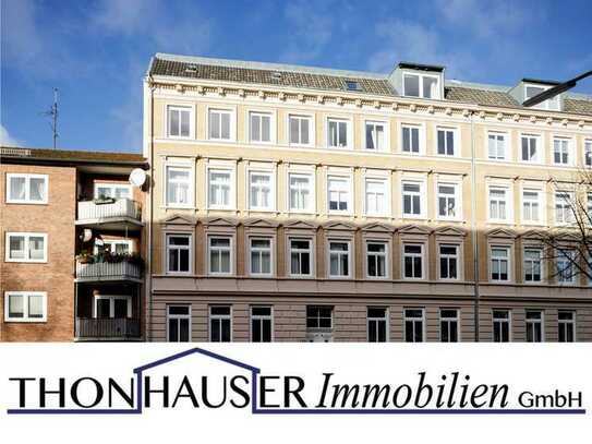 Zentrale Zwei-Zimmer-Eigentumswohnung mit 
Dachterrasse in 22089 Hamburg