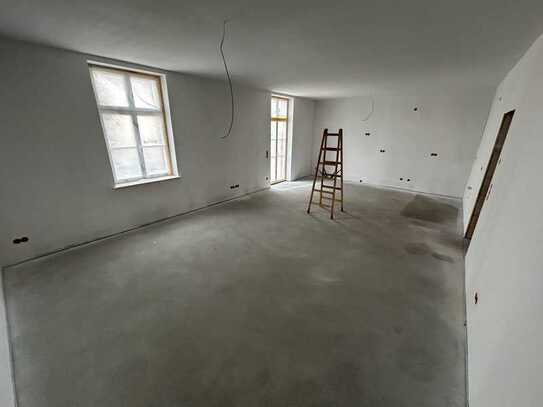 ERSTBEZUG ebenerdige 4-Raumwohnung /Reihenhaus mit Fußbodenheizung Garten in Kirchmöser zu vermieten