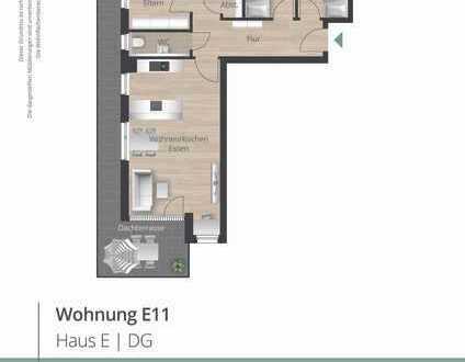 E11 - Modernes, 4 Zimmer Penthouse mit Dachterrasse und offenem Wohn-/Essbereich, Aufzug uvm.