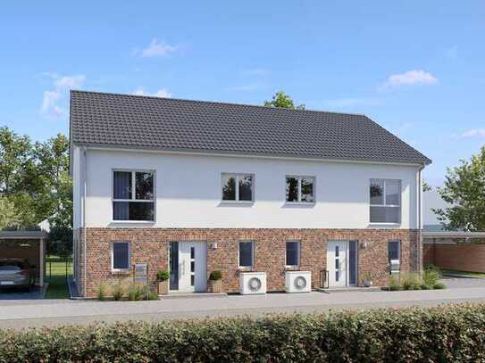 **** Neubau-Doppelhaus auf großzügigem Grundstück in schöner und naturnaher Lage***