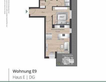 E9 - Modernes, 3 Zimmer Penthouse mit Dachterrasse und offenem Wohn-/Essbereich, Aufzug uvm.