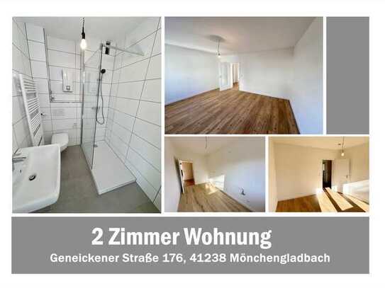 TOP KERNSANIERTE 2-ZIMMER-WOHNUNG im 1.OG mit Gartennutzung in Mönchengladbach