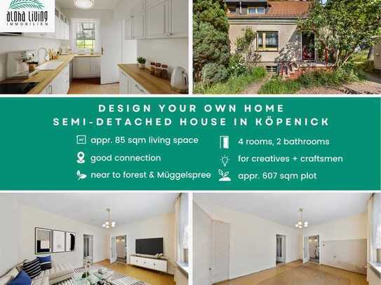 Become a Müggelspree resident - design your semi-detached house in Köpenick!