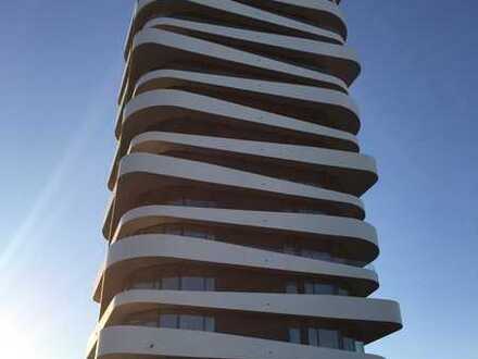 Exklusives Wohnen im Sky-Tower, vollständig möbliert