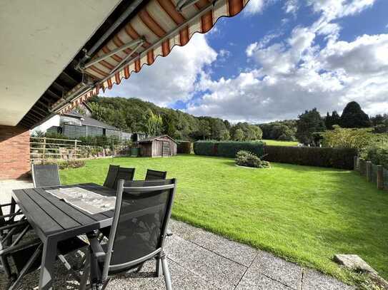 Einfamilienhaus mit unverbaubarem Fernblick in die Natur von Lübbecke-Gehlenbeck!