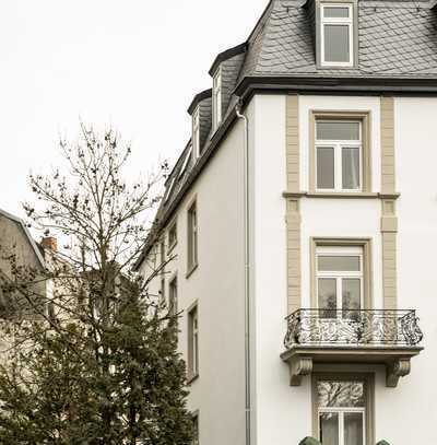 Terrassenwohnung im klassischen Nordend-Stilaltbau als Kapitalanlage