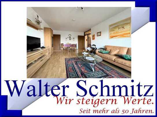 +++ bereits reserviert +++ Ruhige 3-Zimmer-Wohnung mit 2 Balkonen.