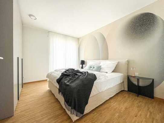 In Parknähe: Moderne 3-Zimmer-Wohnung mit Loggia in Frankfurt