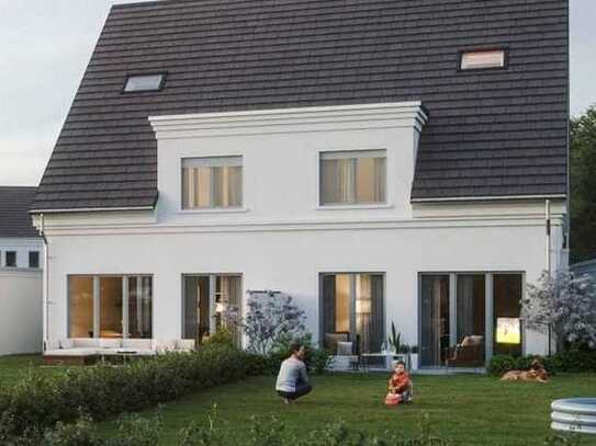 Modernes Wohngefühl trifft auf stilvolle Architektur – Neubau-Doppelhaushälfte in ruhiger Lage