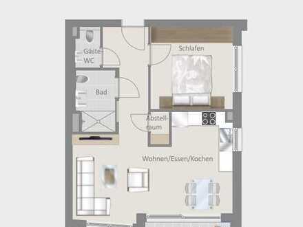 Komfortable 2,5 Zimmer Wohnung!