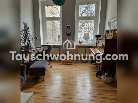 Tauschwohnung: Tausch 2 Zimmer heller Altbau gegen mindestens 3 Zimmer