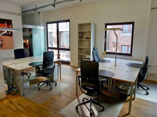 Top ausgestattetes Gemeinschaftsbüro im Loftstil in Bayenthal - All-in-Miete
