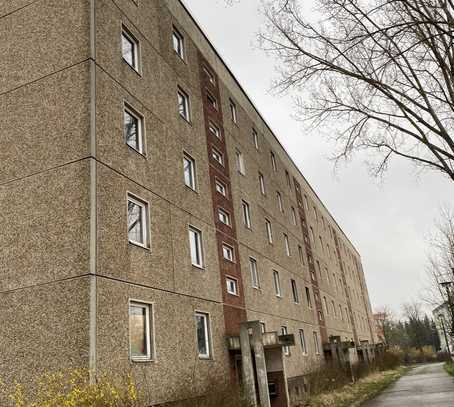 sanierungsbedürftiger Plattenbau mit viel Potential