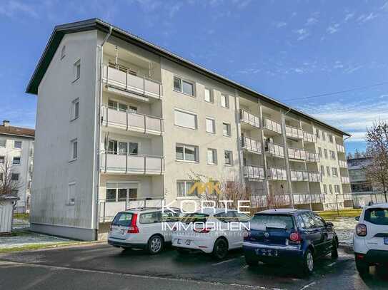 TOP Kapitalanlage 
 Attraktive 3-Zimmerwohnung mit West-Balkon 
 in Lindenberg im Allgäu