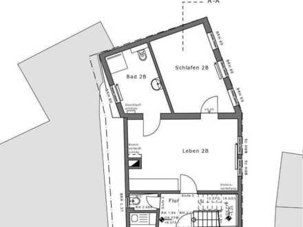 Keine Provision - 2-Zimmer-Wohnung mit Einbauküche in Toplage Oberstadt