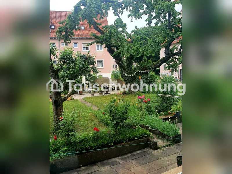 Tauschwohnung: Sehr schöne 3-Zimmer-Wohnung mit Gemeinschaftsgarten