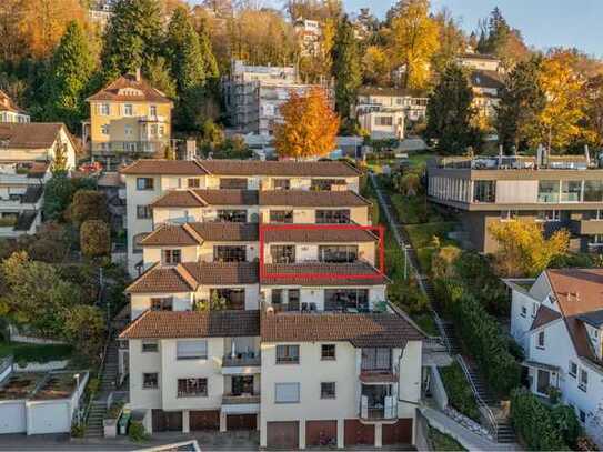 Ravensburg - Exklusive Stadtlage
Moderne 3,5-Zimmer-Wohnung mit traumhafter Dachterrasse