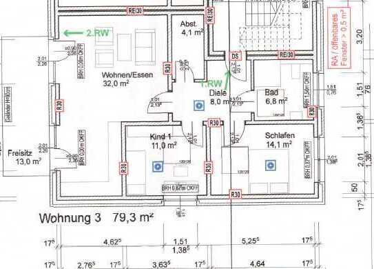 Schöne 3-Zimmer-Wohnung mit Balkon in Rheda-Wiedenbrück