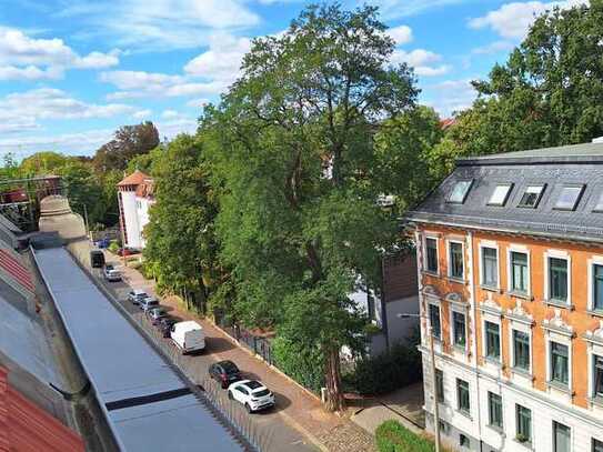 Schönes Gohlis-Süd: Bezugsfreie Dachgeschosswohnung