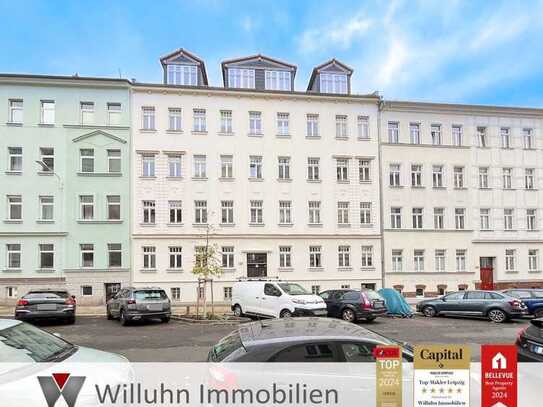 2-Raumwohnung in ruhiger Lage nahe Park: Balkon, Tageslichtbad mit Wanne & Dusche