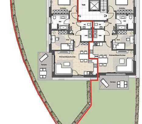 Moderne 3-Zimmer-Wohnung in gefragtem Neubau