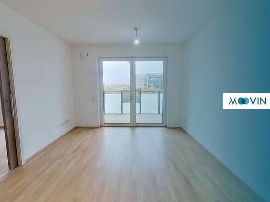 **Barrierefrei** Moderne 2-Zimmer-Wohnung mit Balkon und EBK