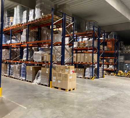 Logistik- und Lagerfläche / Regal- und Blocklagerung