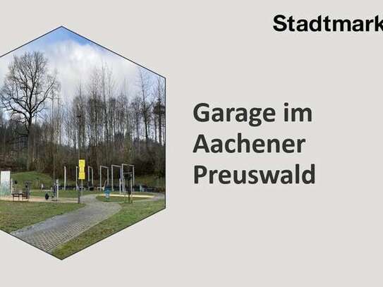 Garage im Aachener Preuswald