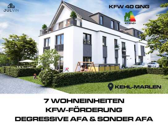 W03: 3-Zimmer-Wohnung | Neubau 2026 | KFW40 QNG | 5% Degressive-Afa | 5% Sonderabschreibung