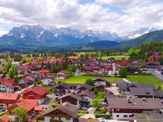 PHANTASTISCHE LAGE & SEHR GUTE BEBAUBARKEIT - ZWISCHEN WALCHENSEE UND KRÜN IM OBEREN ISARTAL