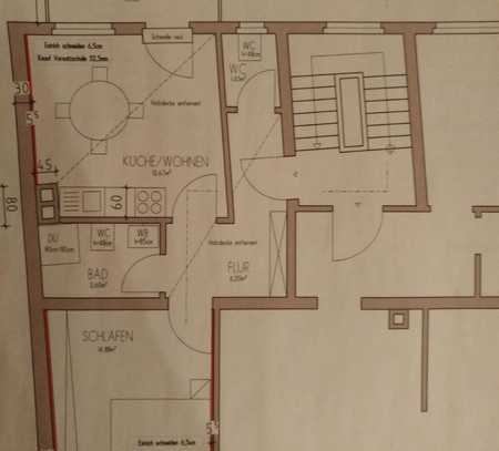 Gemütliche 43m² Stadtwohnung mit EBK in Bruchsal