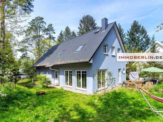 IMMOBERLIN.DE - Großartiges Haus mit Gartenidylle nahe Strandbad Wandlitzsee