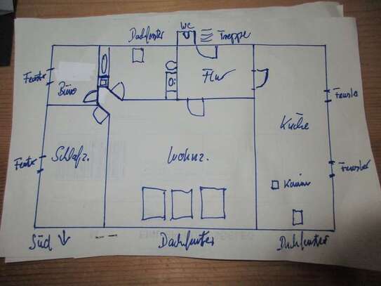 Freundliche 3-Zimmer-Dachgeschosswohnung zur Miete in WemdingWemding