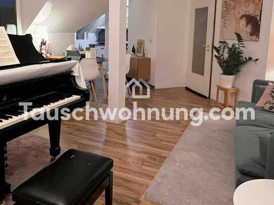 Tauschwohnung: Schöne 2 Zimmer Wohnung / Dachgeschoss